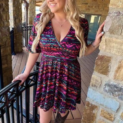 Colorful dress The Other Place Lampasas