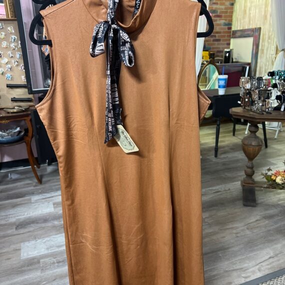 Dress 2Fly Leather Lust Rust