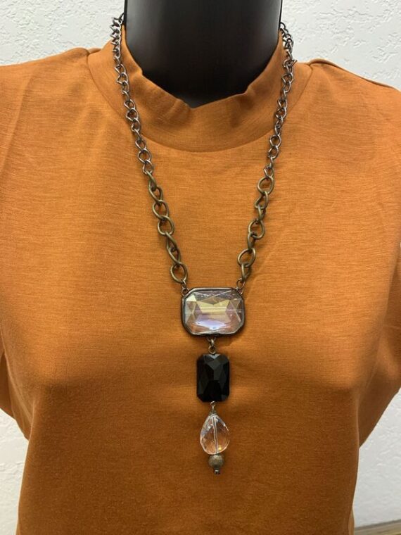 Nklace Bkl Clear Bds