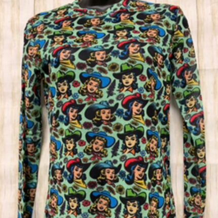 Shirt - Mesh  All Cowgirl
