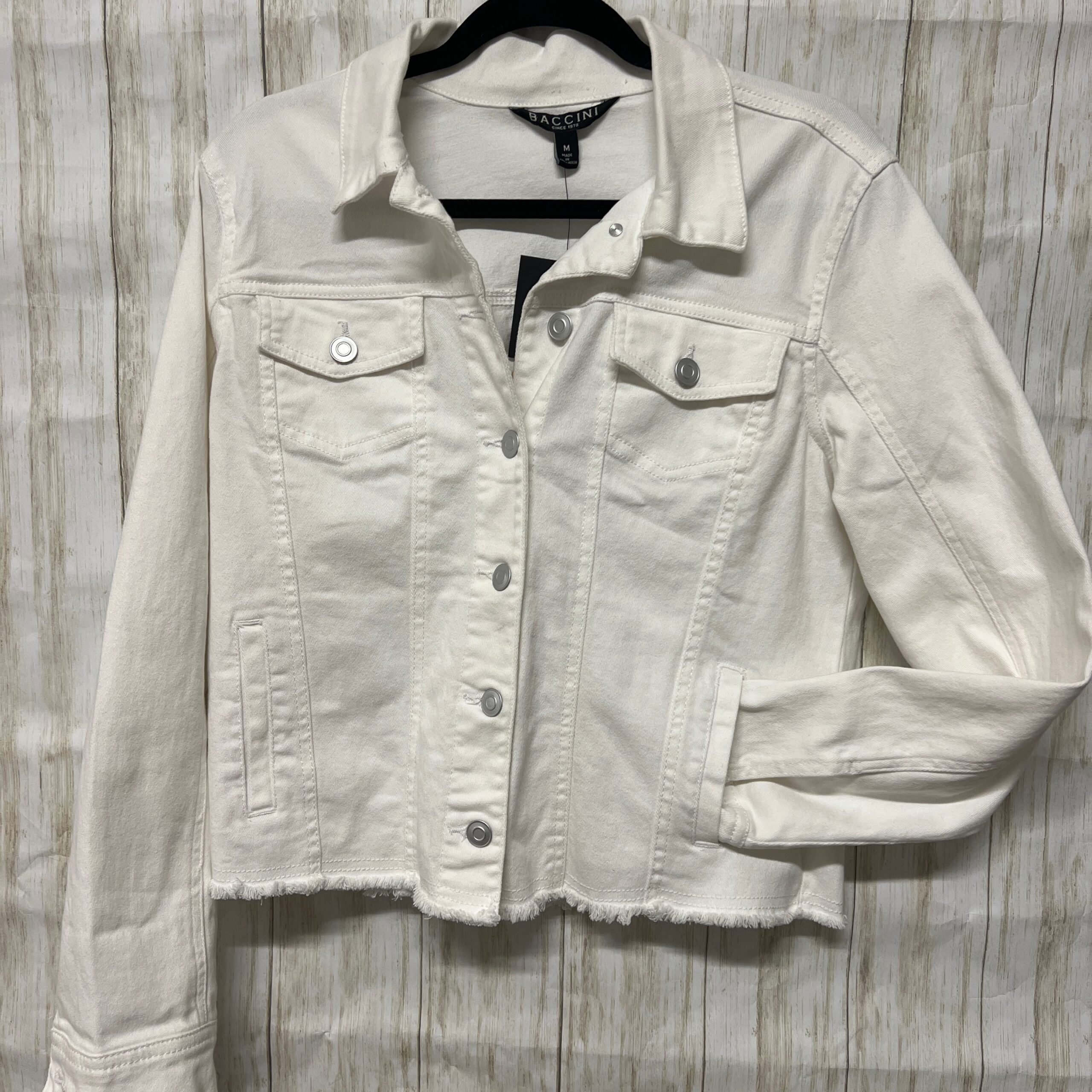 Jacket - White Out Denim Jacket