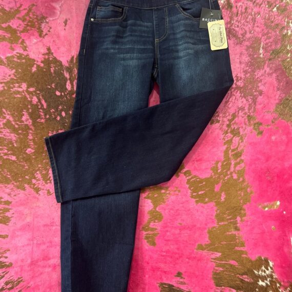 Jeans - Baccini Dark Wash Pull On