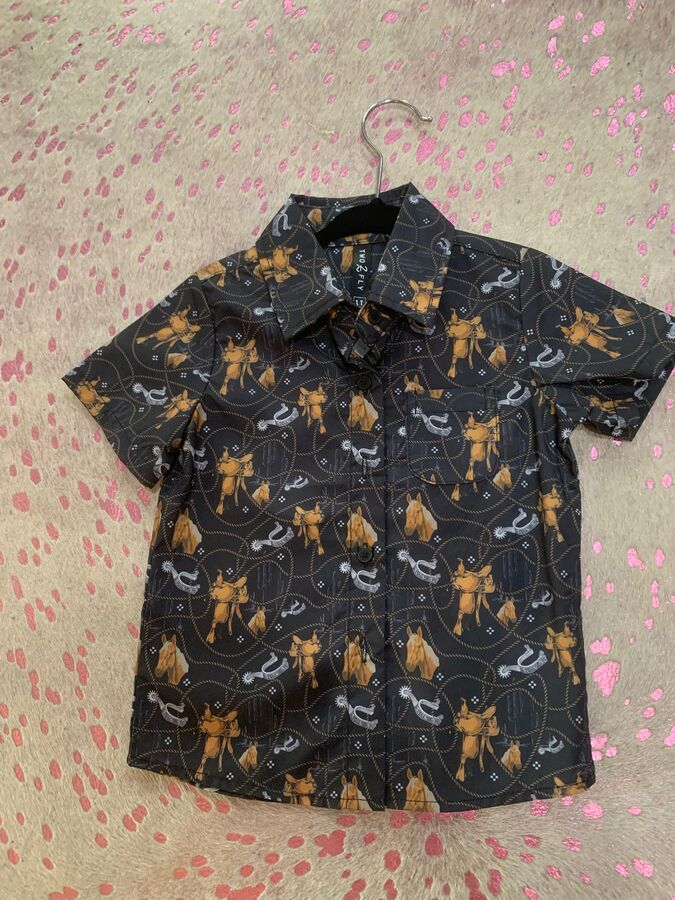 Kids shirt 2Flyco vintage rodeo
