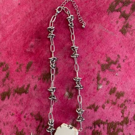 Necklace - Chain w Costume Buffalo Turquoise