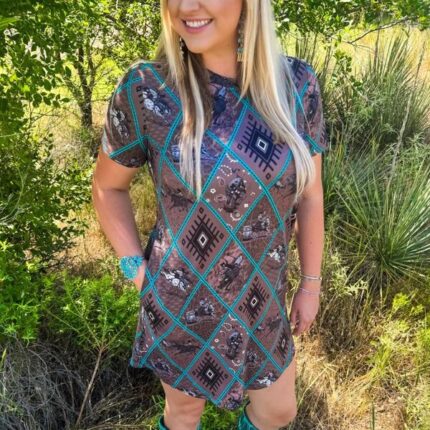 Dress Wild and Western w pockets