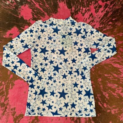 Mesh Shirt Go Team Go Blue Stars