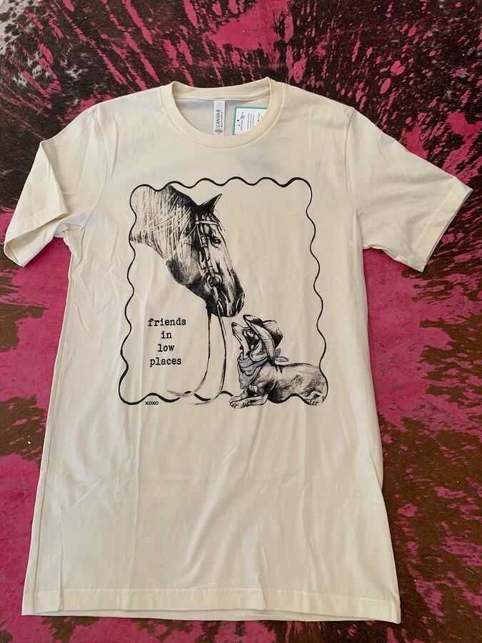 T Shirt Friends in Low Places