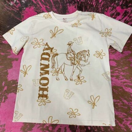 T Shirt Ride West Cream HH