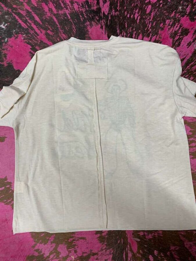 T Shirt Wildwest Raised Stitch